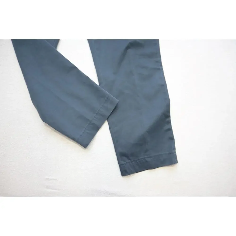 Brooks Brothers‎ Milano Chino Khaki Pants Flat Gray Casual Mens Sz 36 x 30